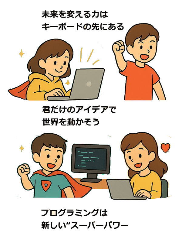 未来を変えるのは君だ